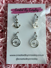 Load image into Gallery viewer, Ocean Water Earring Duo
