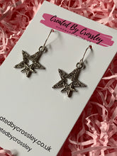 Load image into Gallery viewer, Sparkly Star Charm Earrings
