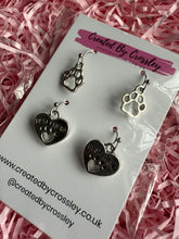 Load image into Gallery viewer, Paw Print Earring Duo
