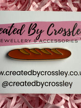 Load image into Gallery viewer, Baguette Bread Pin Badge

