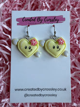 Load image into Gallery viewer, Valentines Smiley Heart Earrings
