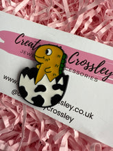 Load image into Gallery viewer, Baby Dinosaur Pin Badge
