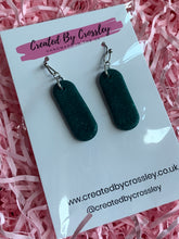 Load image into Gallery viewer, Green Clay Earrings

