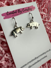 Load image into Gallery viewer, Pig Charm Earrings
