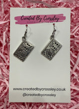 Load image into Gallery viewer, Cook Book Charm Earrings
