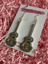 Load image into Gallery viewer, Guitar Charm Earrings
