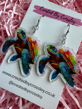 Load image into Gallery viewer, Turtle Charm Earrings

