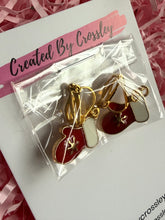Load image into Gallery viewer, Christmas Mittens Clip On Earrings
