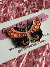 Load image into Gallery viewer, Moon Butterfly Pin Badge
