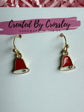 Load image into Gallery viewer, Mini Gem Bells Charm Earrings
