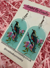 Load image into Gallery viewer, Large Bird Arch Charm Earrings
