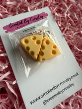 Load image into Gallery viewer, Cheese Clip On Earrings
