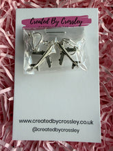 Load image into Gallery viewer, Airplane Clip On Earrings
