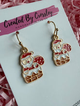 Load image into Gallery viewer, Santa Claus Charm Earrings
