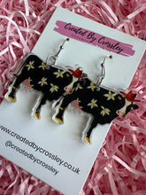 Load image into Gallery viewer, Fun Cow Charm Earrings
