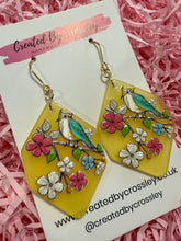 Load image into Gallery viewer, Large Bird Arch Charm Earrings
