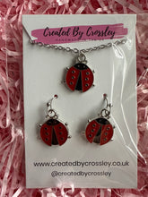 Load image into Gallery viewer, Ladybird Jewellery Set
