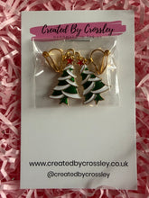 Load image into Gallery viewer, Christmas Tree Clip On Earrings
