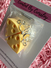 Load image into Gallery viewer, Cheese Clip On Earrings
