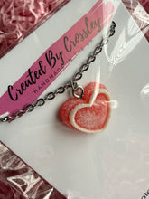 Load image into Gallery viewer, Red Heart Charm Necklace
