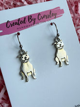 Load image into Gallery viewer, Staffy Dog Charm Earrings
