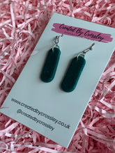 Load image into Gallery viewer, Green Clay Earrings
