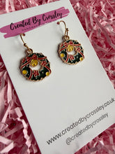 Load image into Gallery viewer, Christmas Wreath Charm Earrings
