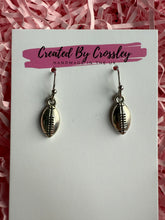 Load image into Gallery viewer, Rugby Ball Charm Earrings
