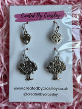 Load image into Gallery viewer, Tree Earring Duo
