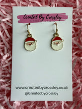 Load image into Gallery viewer, Santa Claus Charm Earrings
