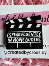 Load image into Gallery viewer, Movie Quote Pin Badge
