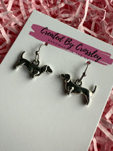 Load image into Gallery viewer, Dachshund Dog Charm Earrings
