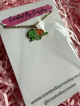 Load image into Gallery viewer, Turtle Charm Necklace
