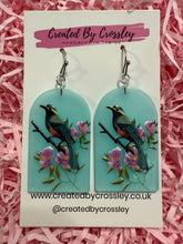 Load image into Gallery viewer, Large Bird Arch Charm Earrings
