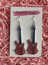 Load image into Gallery viewer, Guitar Charm Earrings
