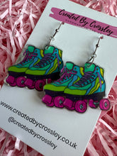 Load image into Gallery viewer, Rollerskate Charm Earrings
