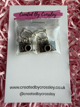 Load image into Gallery viewer, Camera Clip On Earrings
