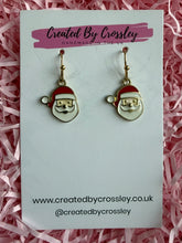 Load image into Gallery viewer, Santa Claus Charm Earrings
