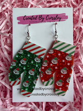 Load image into Gallery viewer, Santa Christmas Trousers Charm Earrings
