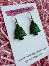 Load image into Gallery viewer, Chunky Tree Charm Earrings
