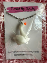 Load image into Gallery viewer, Swan Charm Necklace
