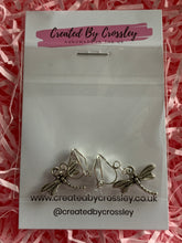 Load image into Gallery viewer, Clip On Dragonfly Charm Earrings
