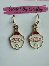 Load image into Gallery viewer, Santa Claus Charm Earrings
