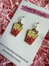 Load image into Gallery viewer, Bubble Tea Charm Earrings
