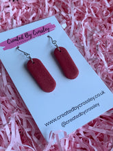 Load image into Gallery viewer, Simple Shimmer Clay Earrings

