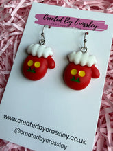 Load image into Gallery viewer, Chunky Mittens Charm Earrings
