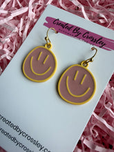 Load image into Gallery viewer, Happy Face Charm Earrings
