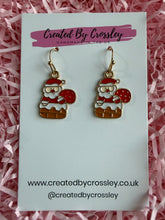 Load image into Gallery viewer, Santa Claus Charm Earrings
