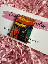 Load image into Gallery viewer, Cat Painting Pin Badge
