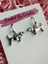 Load image into Gallery viewer, Dachshund Dog Charm Earrings
